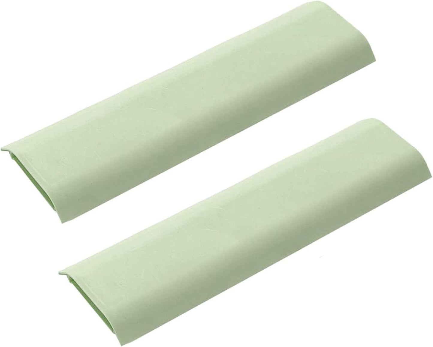Cable Concealer Cord Cover, Airlxf 2 PCS Self-Adhesive Wall Cable Covers with 4 PCS Double-side Tapes for TV Computer Office Theater (White)