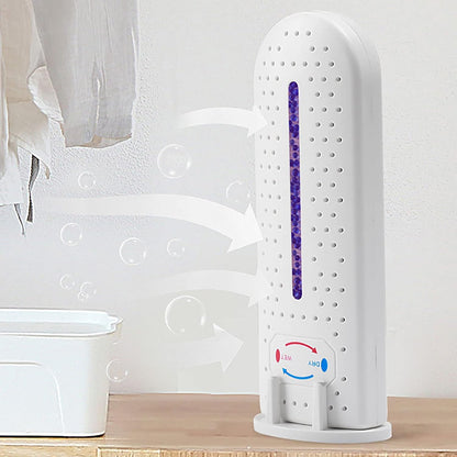 Electric Dehumidifier, USB Rechargeable Rectangle Air Dehumidifier 16.8x5.8cm/6.6x2.3in Mini Portable Dehumidifying Machine for Home Wardrobe Cabinet