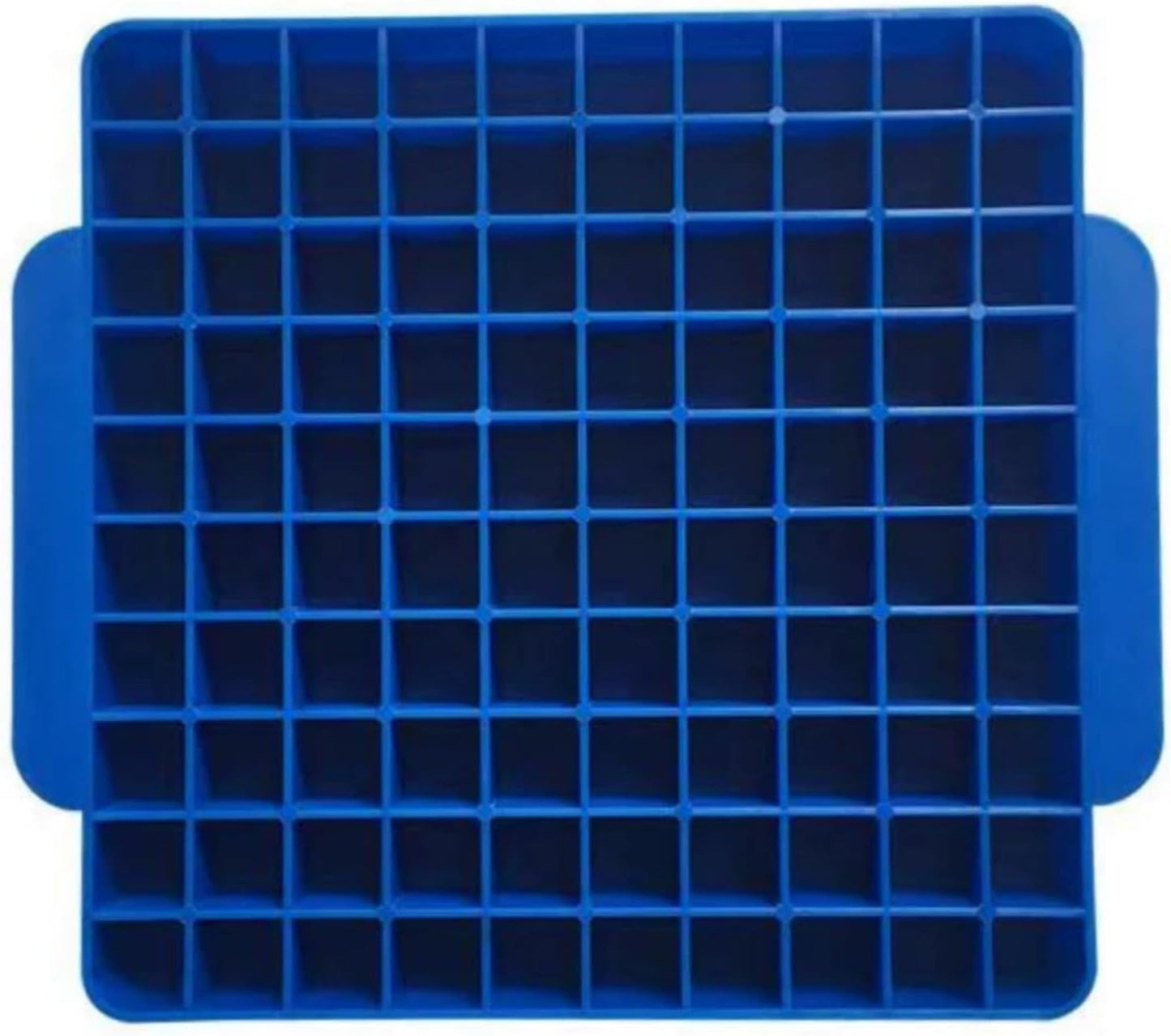 100 Slot Battery Storage Organizer, AA Battery Case Holder Storage Vault Container for Drawer Organization Holds 100 AA Batteries (Batteries Not Included) Blue