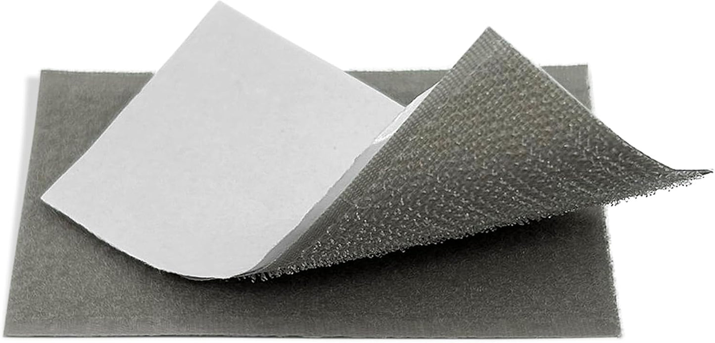 1 inch Black Hook and Loop Tape 1 Yd Self Adhesive Tape Sticky Back Heavy Duty Fastener Ideal for Window Fixing Net Carpets DIY Project Handmade Craft Home Office