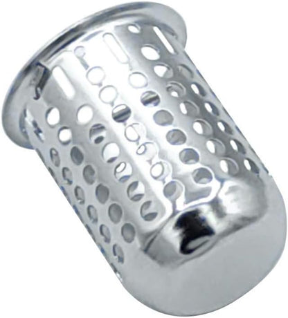 Junior Basket Strainer Stainless Steel Strainer Basket, 2.25 Inch Deep Flange Replacement Strainer with Handle
