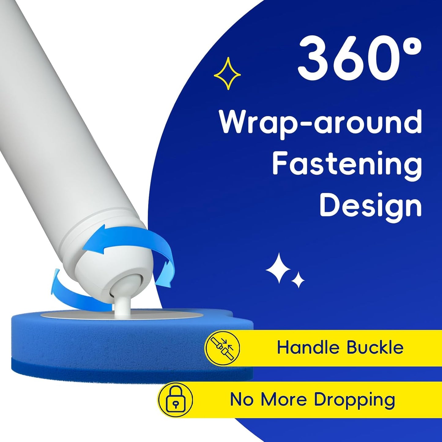 Newlonis® Disposable Toilet Brush, 32 Scented Refills, Wall-Mounted | Touch-Free, Toilet Cleaning Supplies