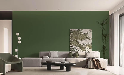 Dimoon 118''x17.7'' Green Peel and Stick Wallpaper Contact Paper Modern Self Adhesive Wall Paper Removable Renter Friendly Textured Solid Color Shelf Cabinet Vinyl Roll (118''x17.7'',Dark Green) - Colors A