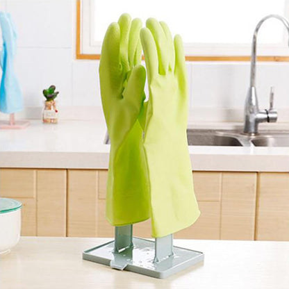 Glove Drying Rack,Dish Glove Holder,Kitchen Gloves Holder,Reusable Washing Rack,Sink Stand,for Kitchen,Laundry,Bathroom