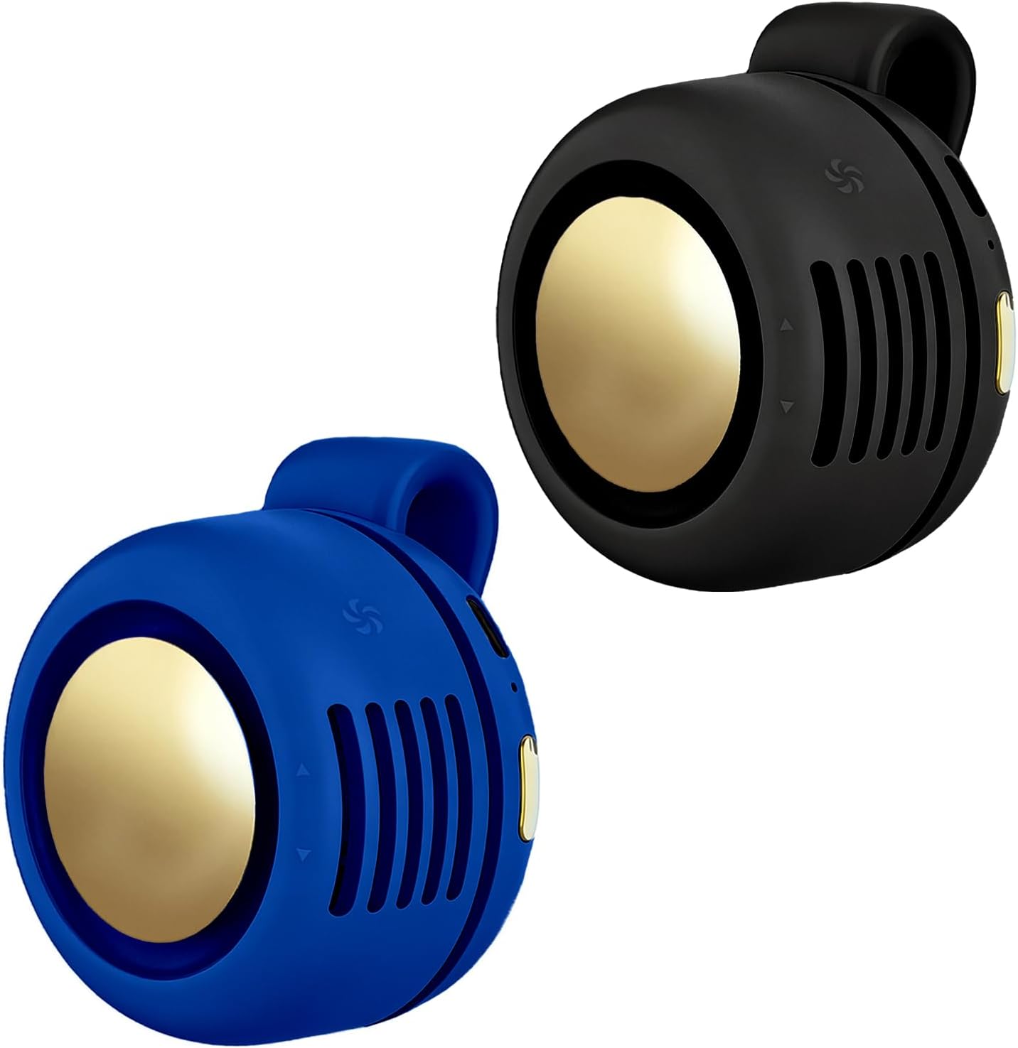 Portable Clip-On Fan, Mini USB Rechargeable 360° Rotatable Fan, Personal Fan 3-Speed Silent Mini Bladeless Fans