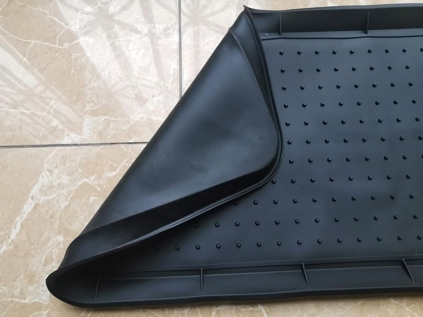 Rubber Boot Tray for Entryway,Boot Mat,Shoe Tray,Shoe Mat for Indoor and Outdoor Use (Soft Silicone Rubber, 29.5X14.9 inch)