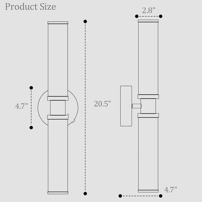 Wireless Wall Sconces with Remote Control, Battery Operated Wall Sconce Set of 2 with Timer, Gold Rechargeable Dimmable Glass Wall Lights for Living Room Bedroom Hallway Entryway 3000K, 20.5 Inch
