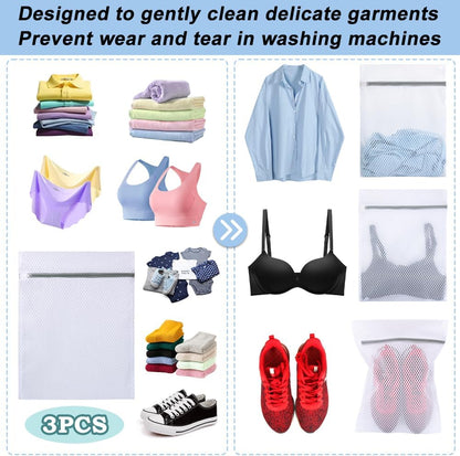 Vivifying Extra Large Mesh Laundry Bag, 2 Pack XXL Oversize Honeycomb Mesh Wash Bags for Washing Machine, Coats, Stuffed Toys, Blanket, Bedding, Sweater, Delicates Clothes (27 x 35 Inches)