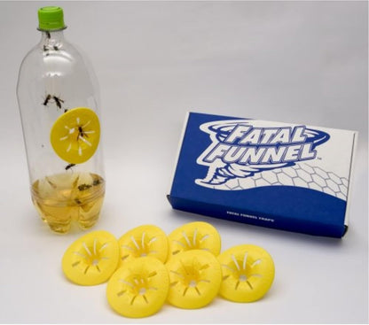 Fatal Funnel FFW-6P Wasp and Hornet Traps, 6-Pack