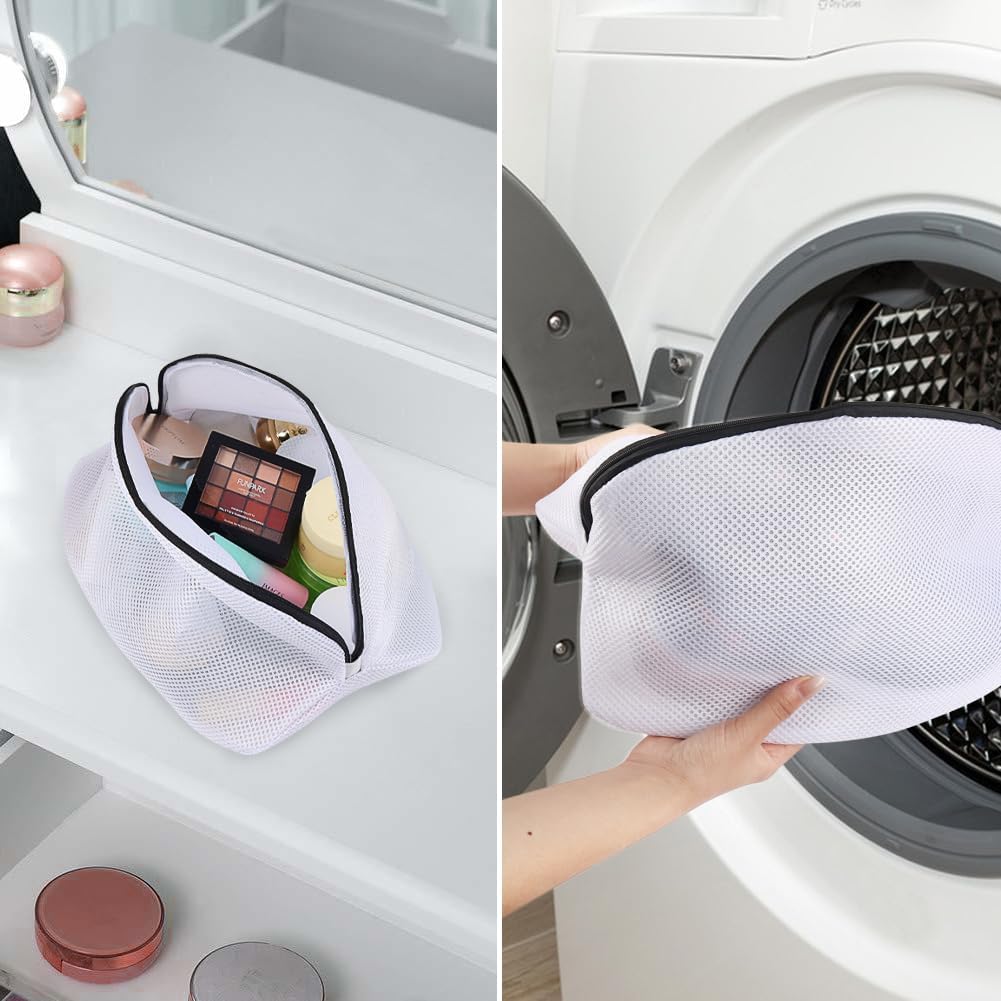 Vivifying Extra Large Mesh Laundry Bag, 2 Pack XXL Oversize Honeycomb Mesh Wash Bags for Washing Machine, Coats, Stuffed Toys, Blanket, Bedding, Sweater, Delicates Clothes (27 x 35 Inches)