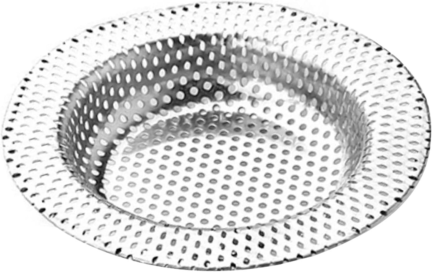 Kitchen Sink Strainer, Stainless Steel Large Wide Sink Strainer Basket Drain Strainer Sink Strainer Basket for Home Kitchen Restaurant (M)