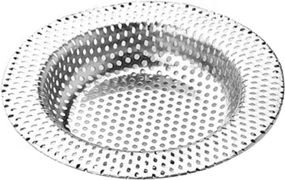 Kitchen Sink Strainer, Stainless Steel Large Wide Sink Strainer Basket Drain Strainer Sink Strainer Basket for Home Kitchen Restaurant (M)