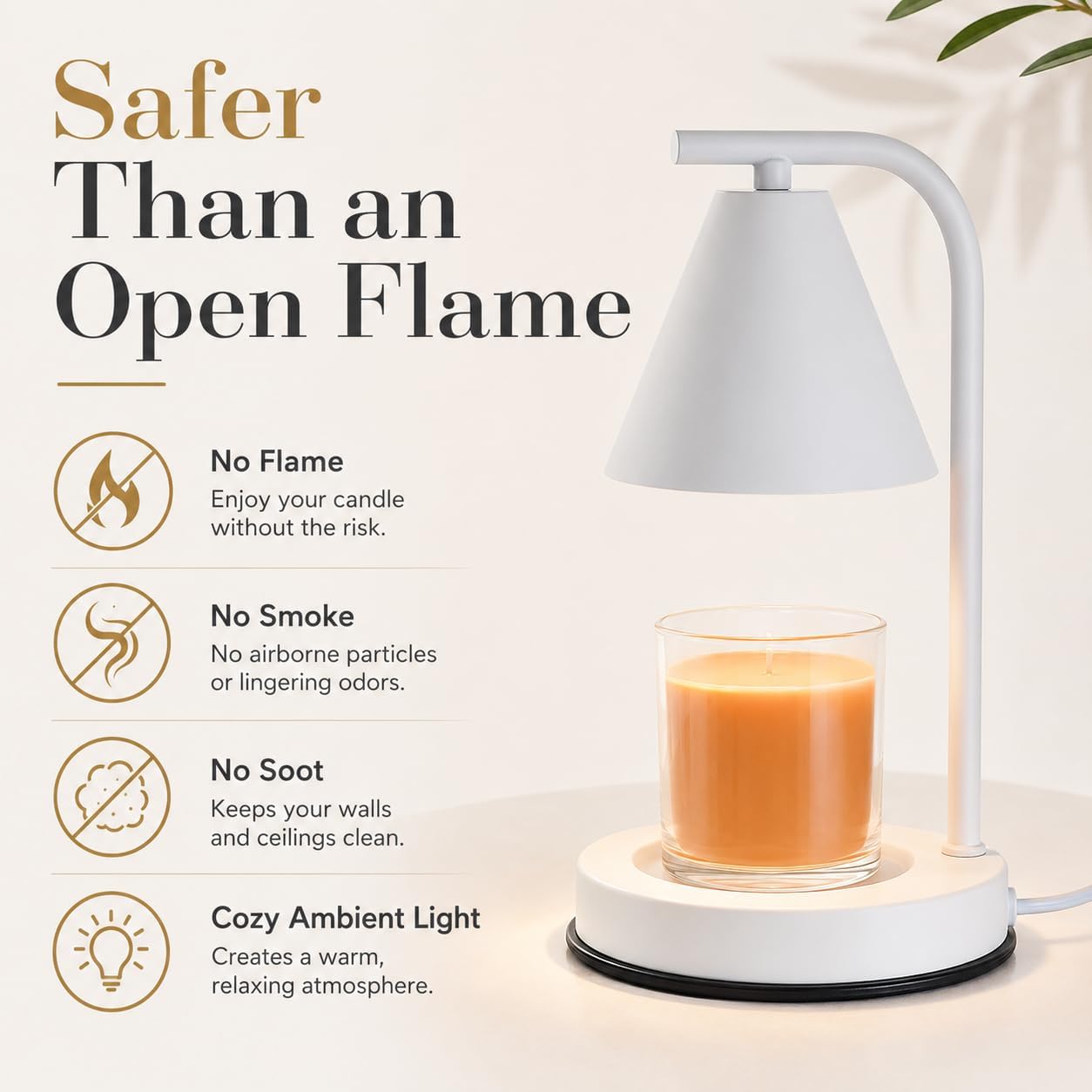 kobodon Candle Warmer Lamp with Timer, Electric Candle Lamp Warmer Birthday for Mom Women Home Bedroom Decor Wax Melt Warmer for Scented Wax with Jar Candles (Dragonfly)