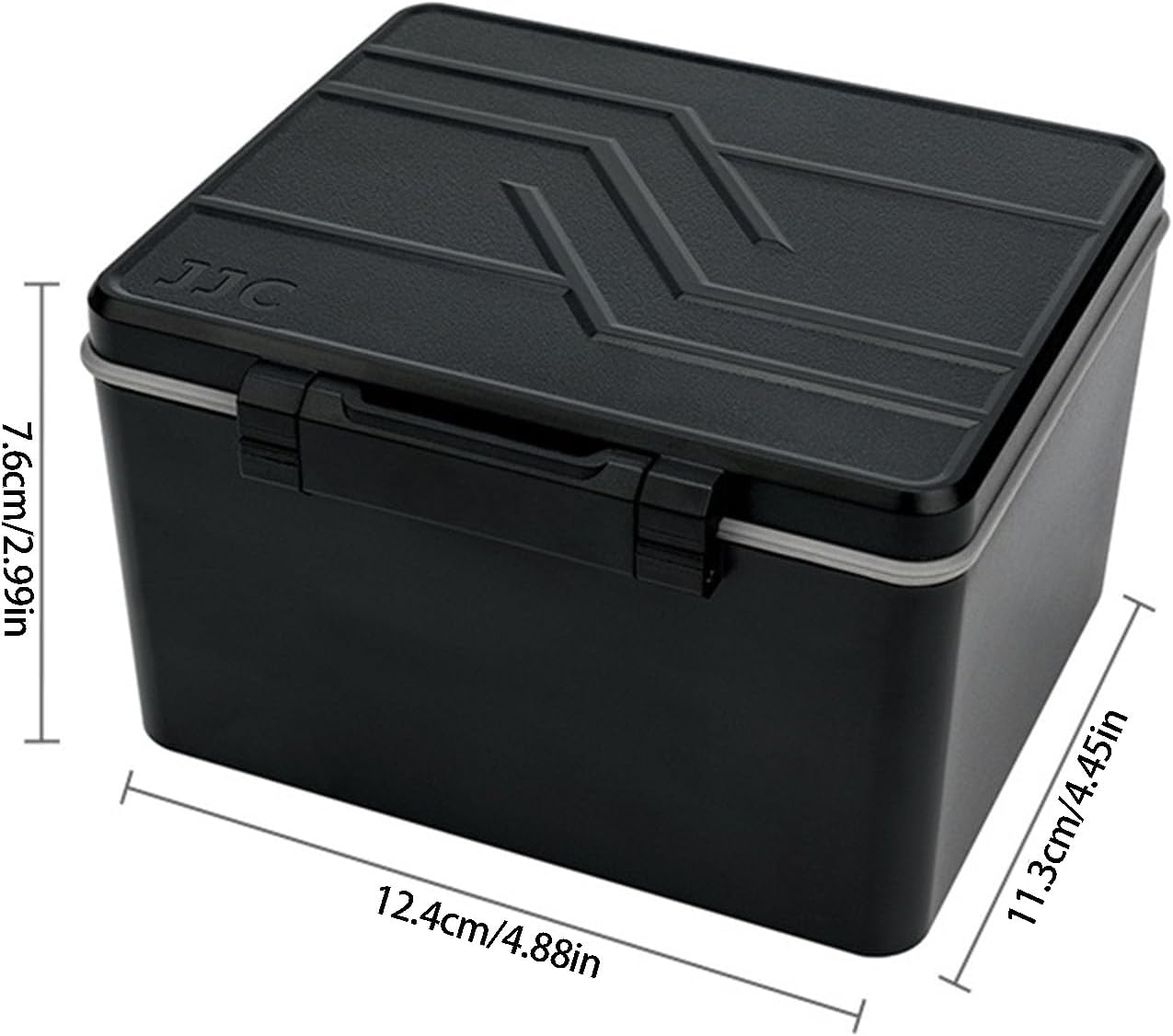 2A 3A Battery Storage Case with Lockable Lid and Builts in Power Tester for Home Camping Travel Battery Organizers