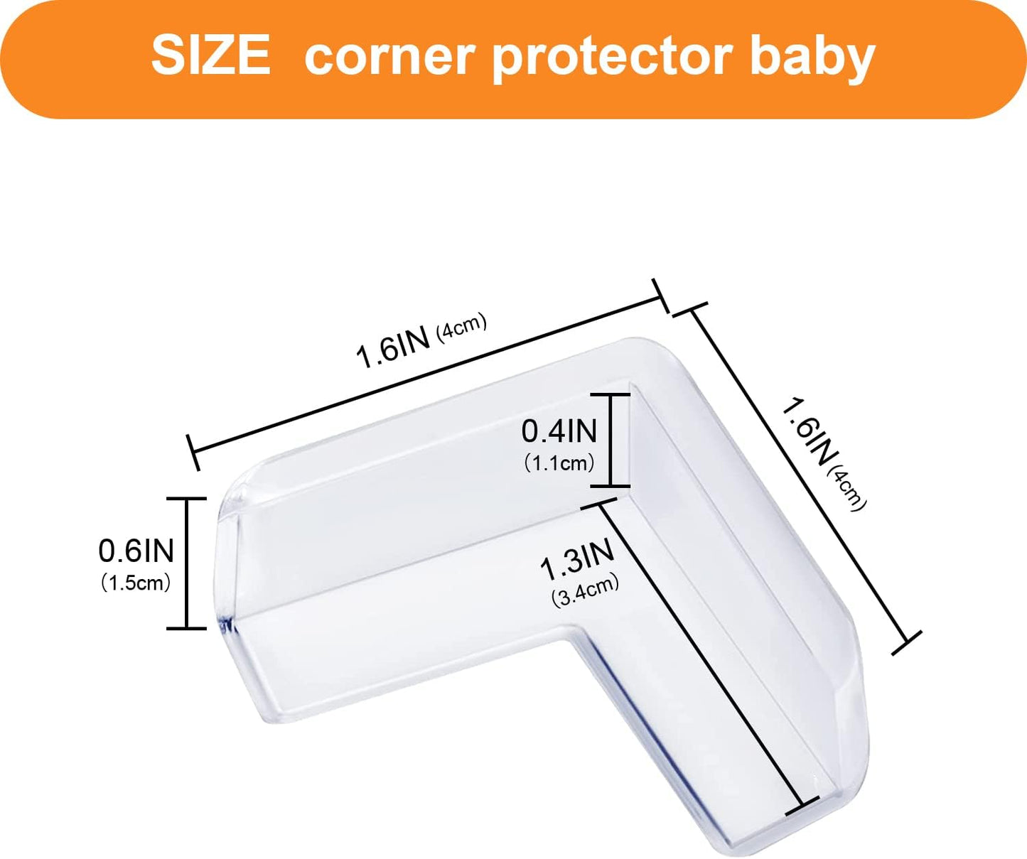 HOMREALM Baby Proofing16.4ft Long (2.75" Wide) Corner Guards Furniture Corner & Edge Safety Bumpers Corner Covers Protectors Baby Proof Bumper & Cushion to Cover Sharp Furniture & Table Edges