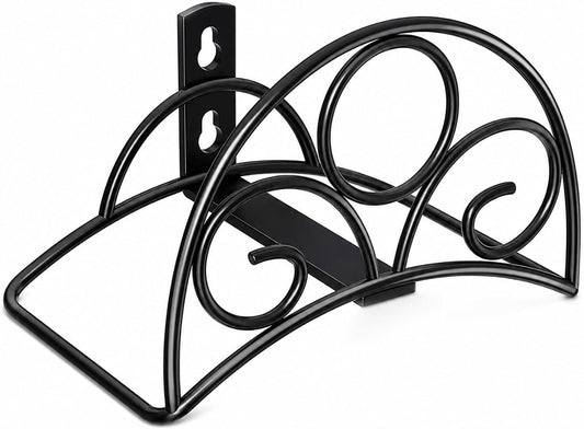 Metal Garden Hose Holder Wall Mounted Water White Hose Holder for Water Hose Extension Cords