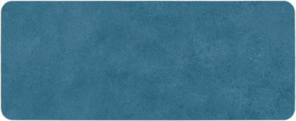 TYUU Bath Mat, Bathroom Rugs Non Slip Washable Thin Absorbent Quick Dry Bath Mat Fits Under Door Bathroom Floor Mat Perfect for Bath, Shower, or Sink 16"x24" Dark Grey