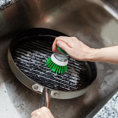 Libman Heavy Duty Scrub Brush Kit | Cleaning Brushes for Household Use | Tub Scrubber | Easy Grip Scrub Brush | Big Job Kitchen Brush | Dual Sided Tile & Grout Brush | 3 Different Brushes Included