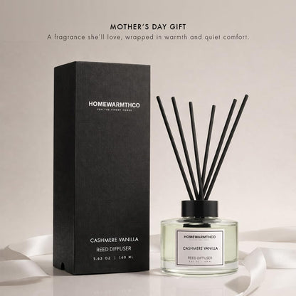 Clean Linen Reed Diffuser Set - Luxury Fragrance Reed Diffusers for Home. Office, Bathroom, Kitchen and Home Decor - Long-Lasting Scent with Non-Toxic Oils (5.63 oz, 160ml)