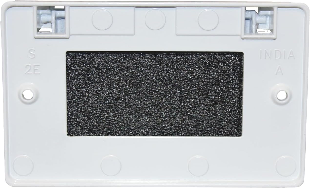 Sigma 14249WH Weatherproof 1-Gang Horizontal GFCI Receptacle Cover, White