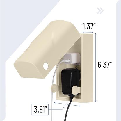 Bates Baby Safety Outlet Cover Box - Plug Covers for Electrical Outlets, Child Proof Outlet Cover, Socket Covers for Outlets