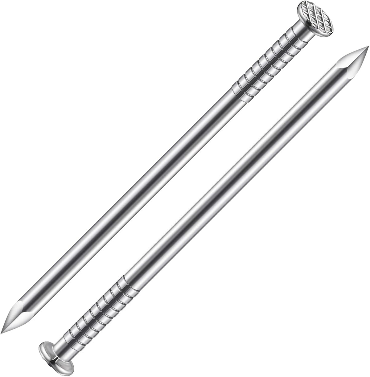 Wensilon 430pcs Stainless Steel 304 Nails Kit, Hanging Nails Kit, Wall Nails Kit, Dowels Kit, Long Nails Kit