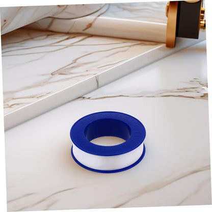 12 Rolls High-Temperature PTFE Sealing Tape Waterproof Pipe Sealant for Plumbers Shower Heads and Faucets Leak-Proof Thread Tape for Plumbing and Garden Hoses