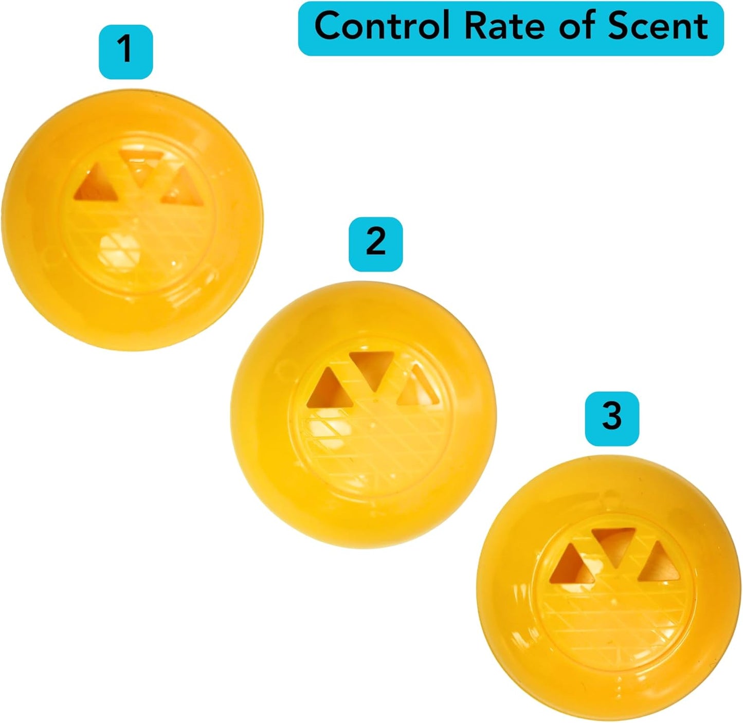 Iconikal 12-Pack Sneaker Shoes Backpack Deodorizer Spheres, Yellow, for Deodorizing Lockers Gym Gear Smelly Enclosed Places