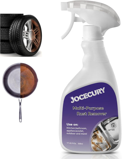 Jocecury 500ML Kitchen Foam Cleaner, Multipurpose Grease Cleaner Spray for Pots, Pans, Surfaces & Appliances with Dual-Spray nozzle,No-rinse Formula