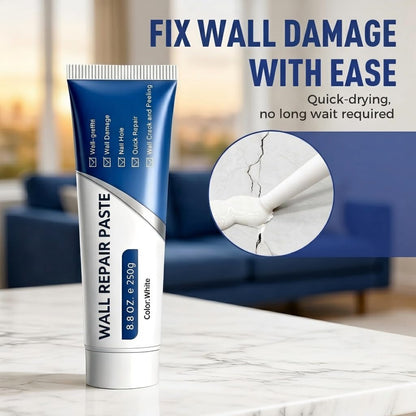 Efficient Drywall Repair Kit with Scraper, Quick-Drying Wall Mending Agent, Multi-Functional Patch Paste for Filling Holes and Cracks, Easy Drywall Repair for Nail Holes and Wall Damage (1 PCS)