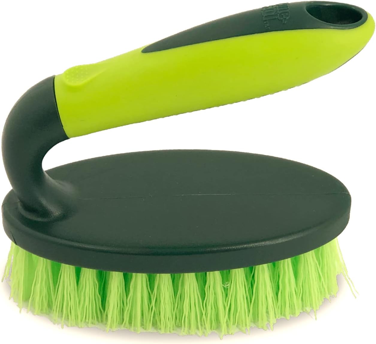 Pine-Sol Heavy Duty Scrub Brush – Comfort Grip | Iron Handle Design | All-Purpose Scrubber for Cleaning Kitchen, Bathroom, Sinks, Tubs, Floors