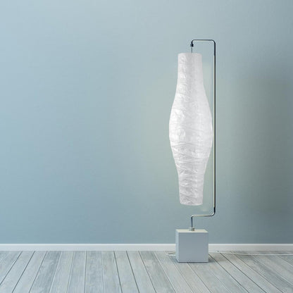 Generic 46in Tall Rice Paper Floor Lamp Shade, Standing Corner Lamp Cover, Standing Lamps Decor, Japanese Style Lampshade Cover for Living Room