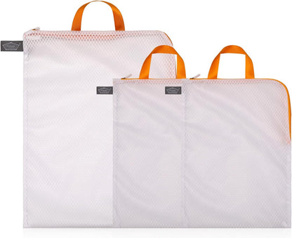Kimmama Laundry Mesh Wash Bags, Garment Bag for Washing Machine, 2XXL | Honeycomb Laundey Bags for Sheet, Throw Blanket, Curtain, Cushion Cover, Comforter, Tumble Dryer Safe, Extra Large