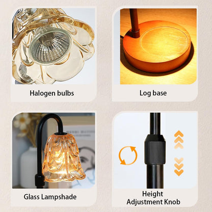 Candle Warmer Lamp with Timer Dimmer Adjustable Height for New Home House Bedroom Decor,Wax Melt Warmer with 2 Bulbs for Jar Candles, Gifts for Mom Women Friend Sister Mothers Day Birthday | Black