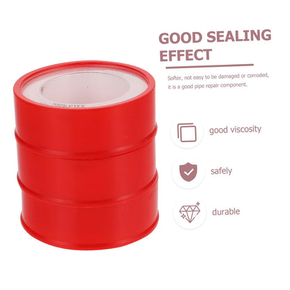 10 Pcs PTFE Thread Seal Tape Leakproof Plumbing Sealing Tape for Pipe Fittings Sturdy Water Supply Thread Sealant for Plumbers