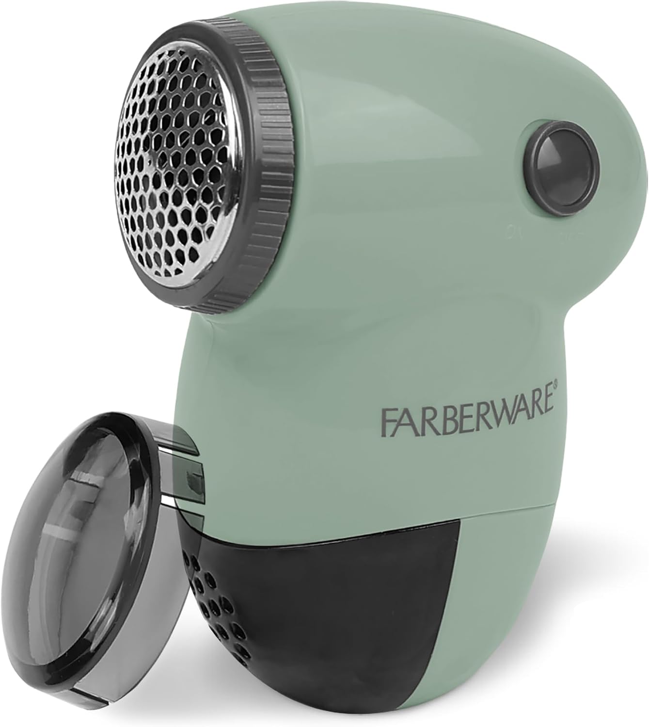 Farberware Fabric Shaver & Lint Remover for Clothes – Battery Operated Lint Shaver with Triple Blades, Sweater Shaver to Remove Pilling for Clothing, Couch, Furniture, Fuzz, Lint Balls
