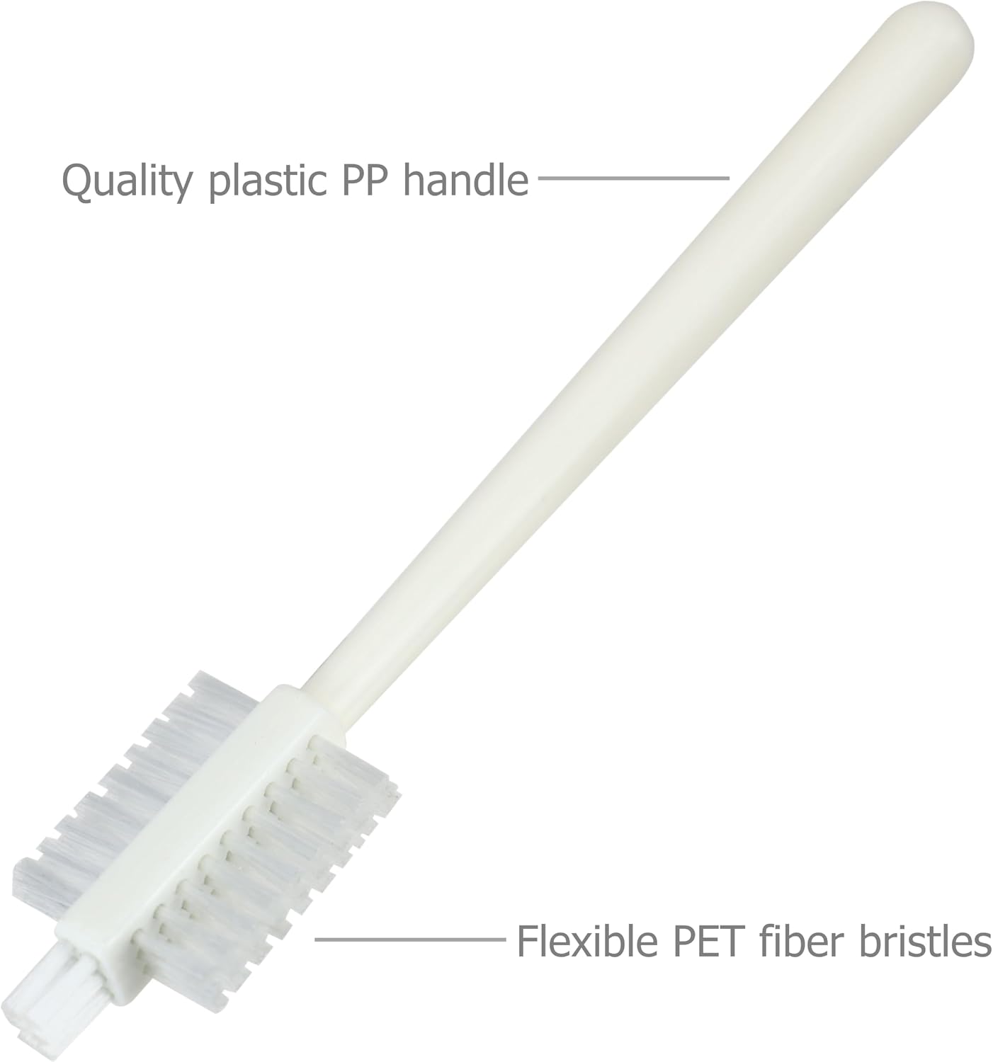 EIKS 10 Pack Juicer Cleaning Brushes for Cleaning Bottle Glassware Edge Corner Bottom, Also Suitable for Tile Lines Window Track Sink