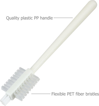 EIKS 10 Pack Juicer Cleaning Brushes for Cleaning Bottle Glassware Edge Corner Bottom, Also Suitable for Tile Lines Window Track Sink