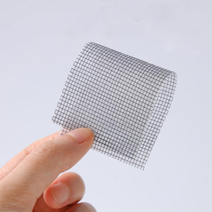 30 Pcs 10 x 10 cm Self Adhesive Window Screen Repair Patches Black Window Screen Repair Tape Screen Door Mesh Repair Tape Screen Door Hole Covers