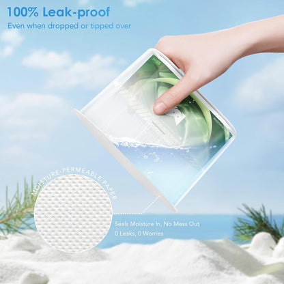 Moisture Absorbers, Efficient Humidity Absorber ＆ Odor Eliminator Boxes, Refillable Car Dehumidifier for Closet, Bathroom, Basement＆ RV, 3 Pack, Fragrance Free