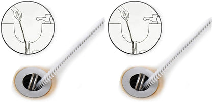Alink Sink Drain Overflow Cleaning Brush, Household Sewer Hair Catcher
