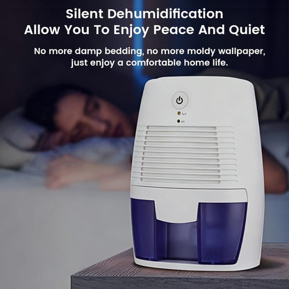 Small Dehumidifier for Home, 17oz Compact Water Tank, Mini Dehumidifier with Auto Shut off for Bathroom Basement Closet Garage RV