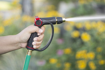 Orbit 58993 7-Pattern Watering Nozzle with Thumb Control, Black