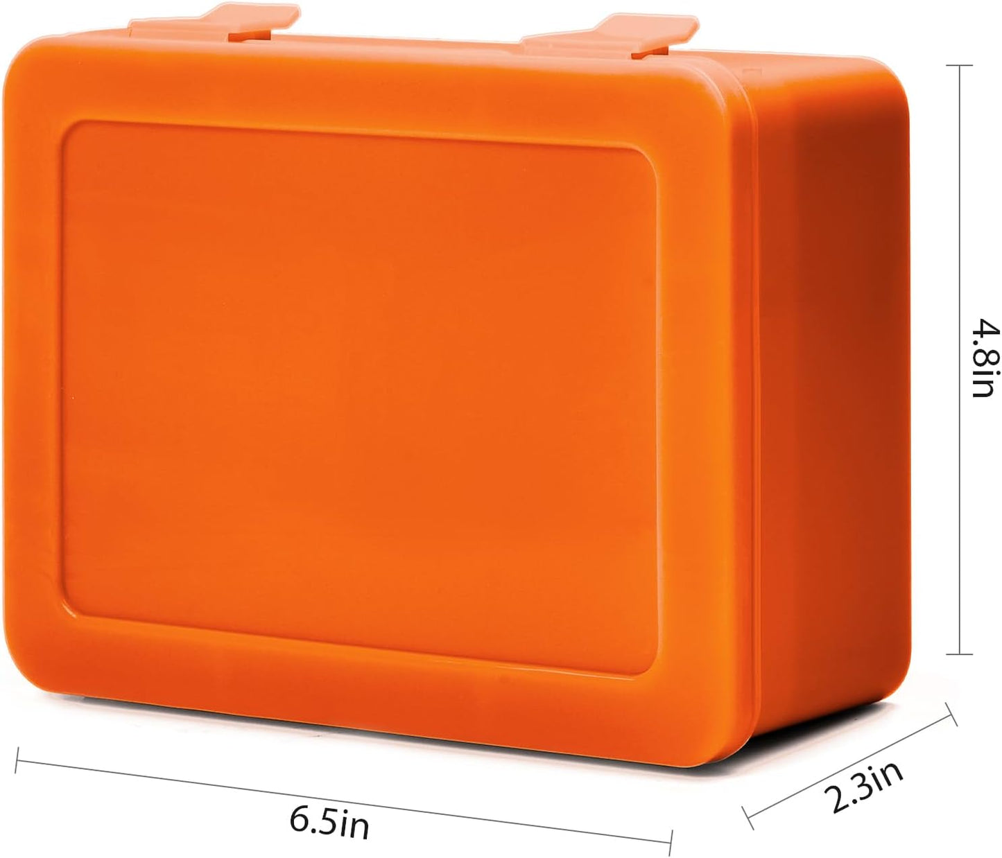 Battery Organizer Storage Box, Garage Case Holder for 24* AA, 30* AAA Batteries (Bag Not Include Batteries Pack) (white)