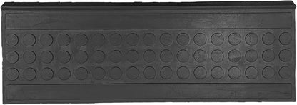 Ottomanson Non Slip Stair Treads Indoor – Peel and Stick Carpet Stair Treads for Wooden Stairs, Self Adhesive Anti Slip Stair Pads for Kids & Pets – 7.9" x 29.9", 7 Pack – Black