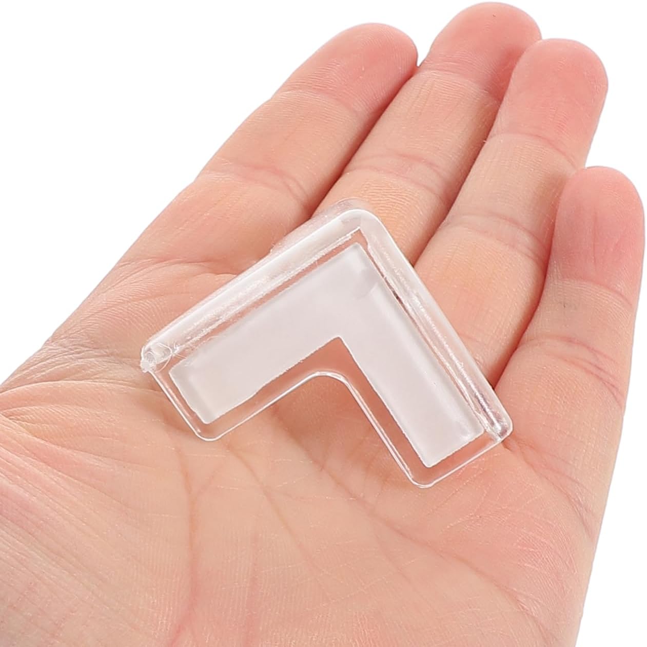 4Pcs Clear Corner Guards Proofing Furniture Edge Protectors for Tables Desks Transparent Safety Bumpers to Prevent Injuries Invisible Cushioning for