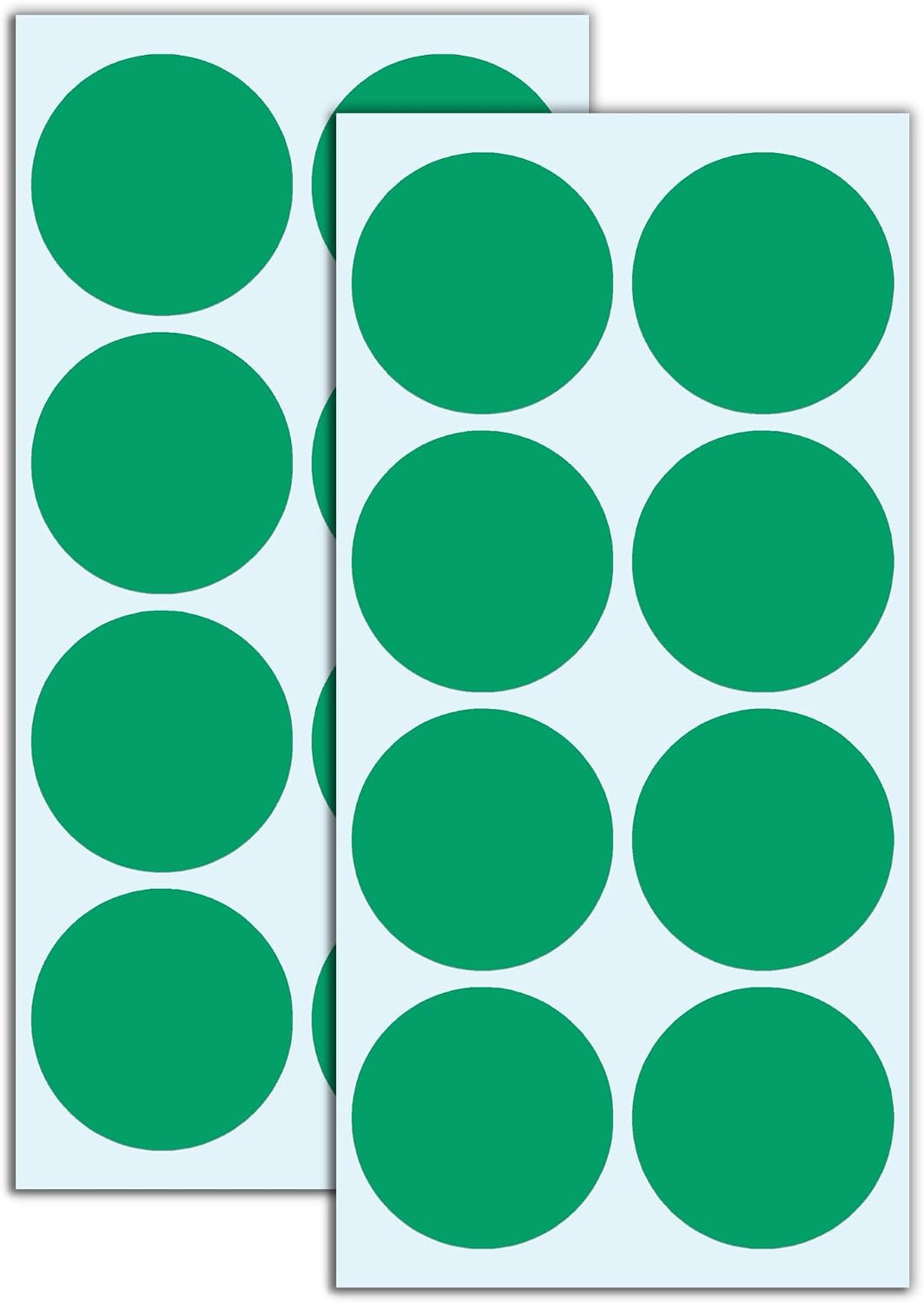 2" Round Large Colored Moving Stickers Labels - 10 Colors, Pack of 240