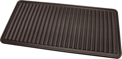 WeatherTech BootTray for Entryway - Durable Mat for Boots, Shoes, Traps Water and Dirt (16"x36") - Black