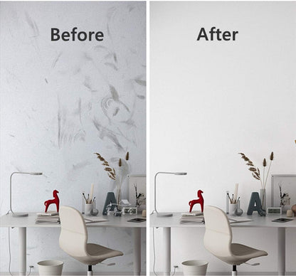 15.8" x400"White Wallpaper Self Adhesive Film Peel and Stick Wallpaper White Adhesive Paper Waterproof Removable DIY Decorative for Kitchen Cabinet Countertops Shelf Liner Upgrade Thicker