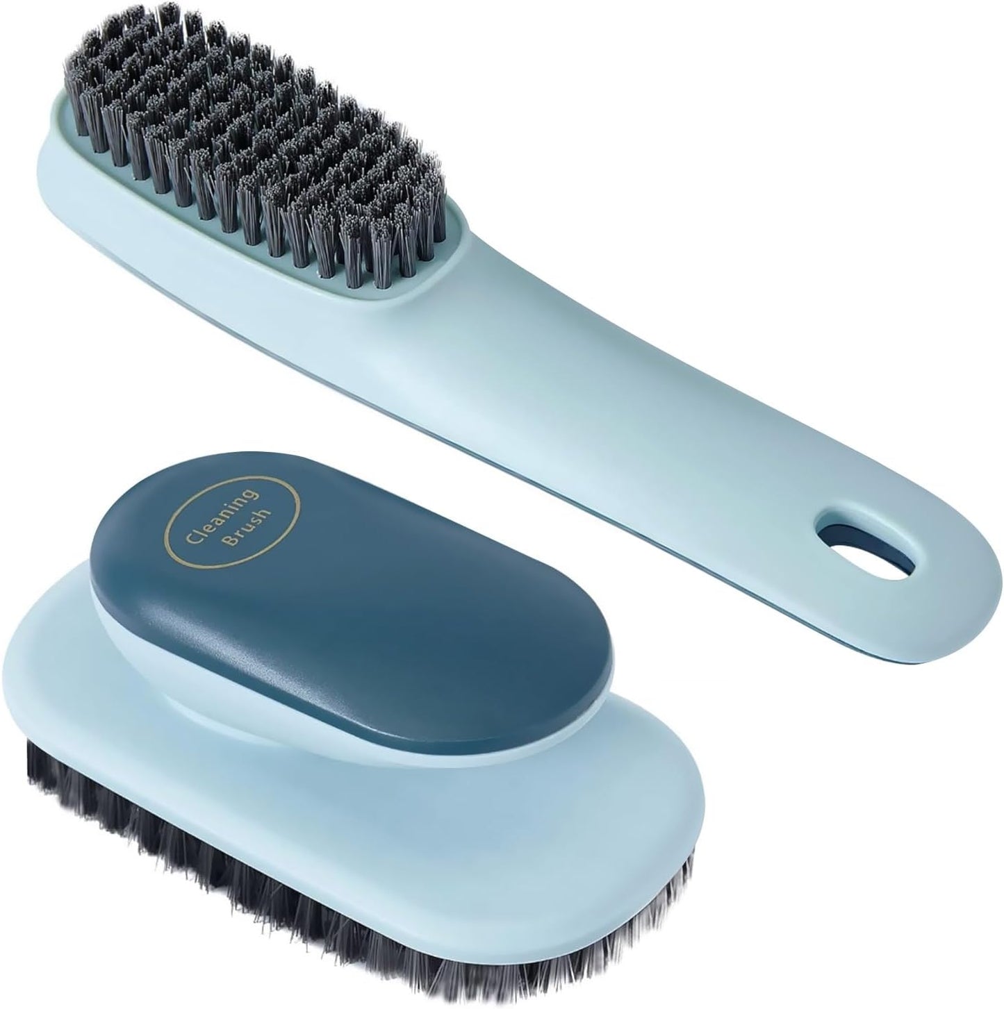 Shoe Brush ＆ Laundry Brush Set, Shoe Brushes for Cleaning, Laundry Brush for Stains On Clothes, Household Cleaning Tool